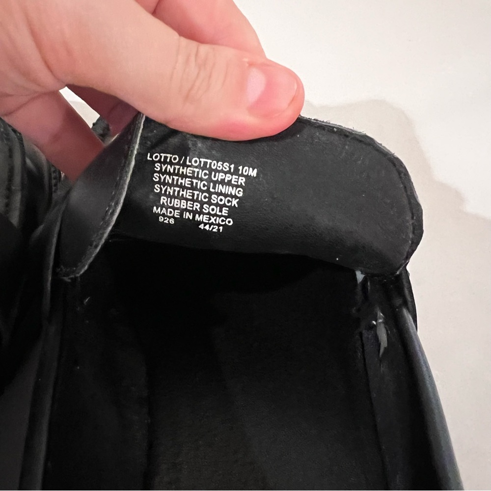Steve Madden Black Loafers Size 10 - Picture 12 of 12